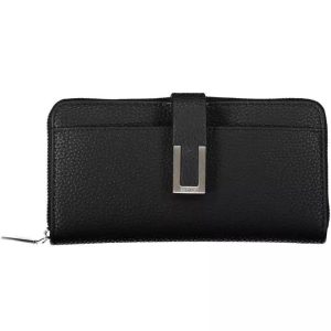 Calvin Klein Elegant Five-Compartment Black Wallet