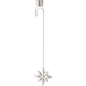 Georg Jensen Christmas Collection 2024 Stjerne lyseholder, palladiumbelægning