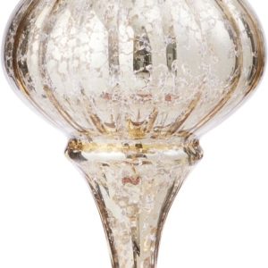 Glass Icicle Dome Champagne