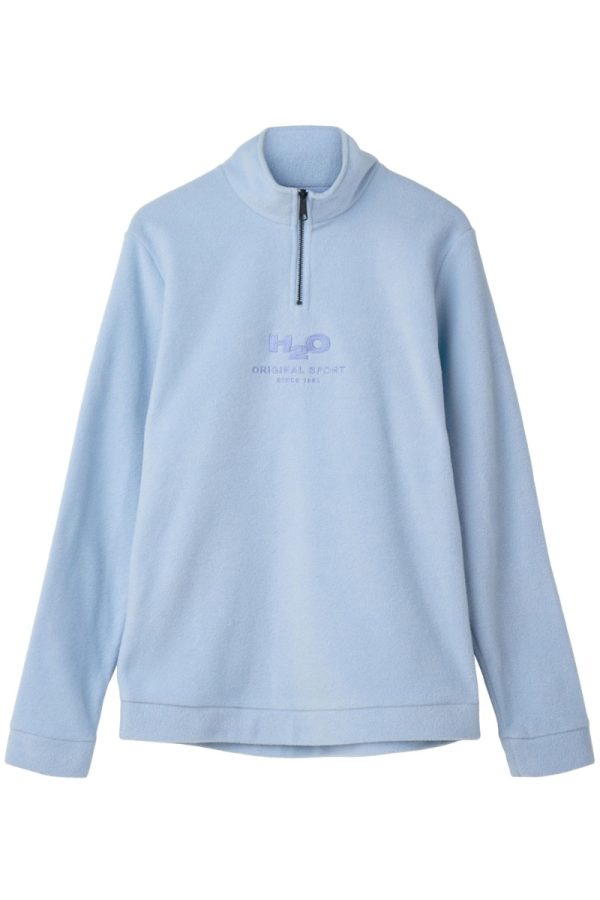 H2O - Fleece - Blåvand II Fleece Half Zip - Baby Blue