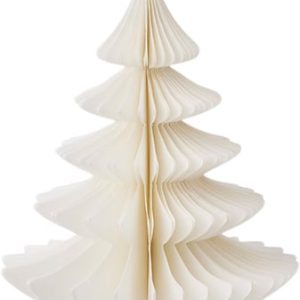 Paper Tree Evergreen Cream H: 16 cm