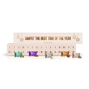 Simply Chokolade Julekalender "Time Of The Year" 300g.