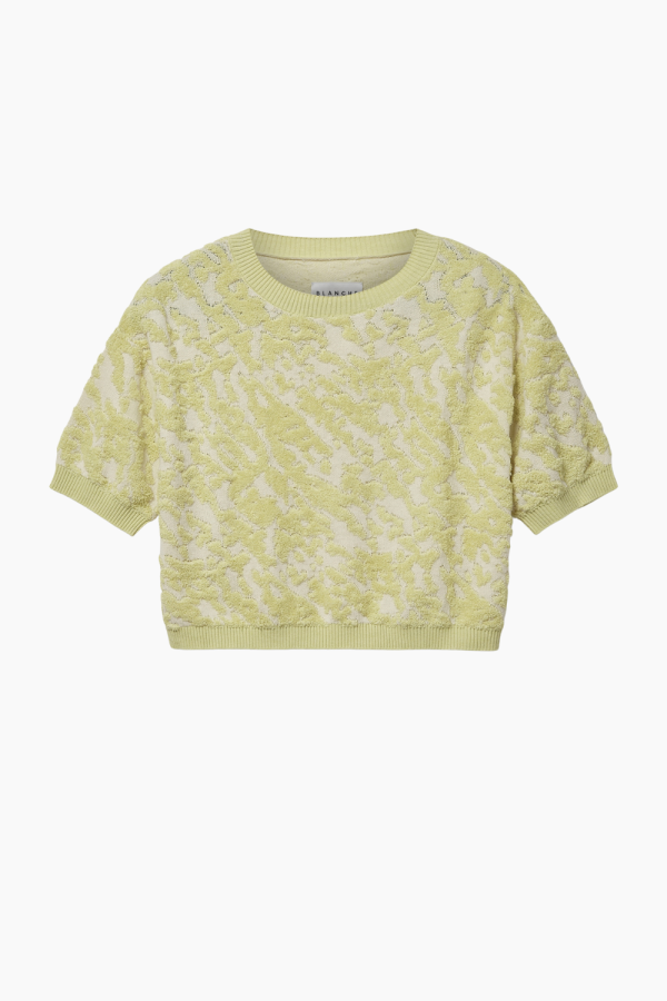 Soleil-BL Top - Yellow Tender - Blanche - Gul M