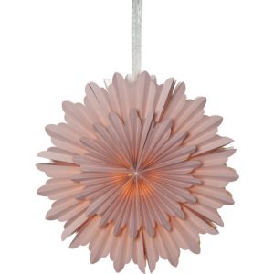 Star Trading Crystal papirstjerne, rosa