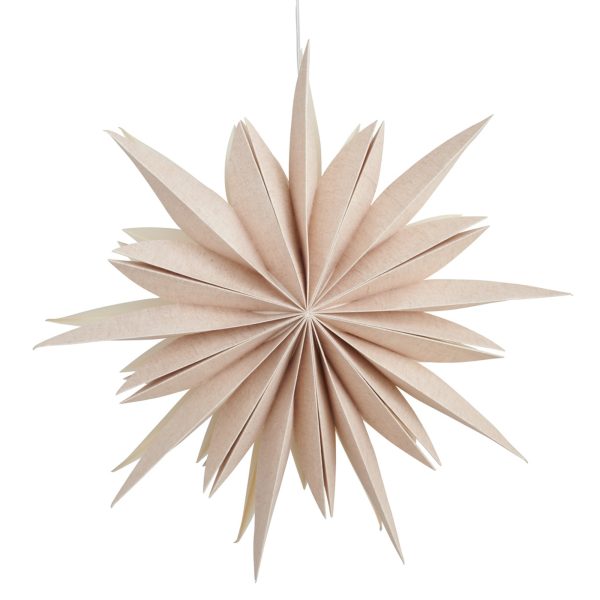 Watt & Veke Fiona julestjerne 65 cm, natural