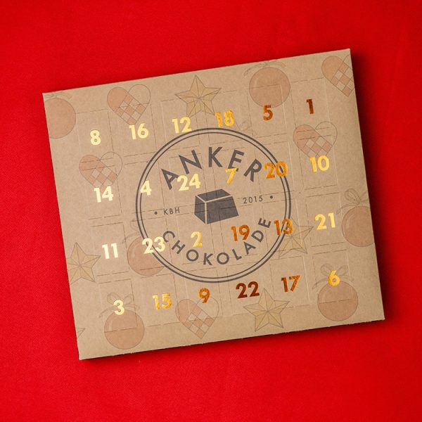 Anker Chokolade julekalender til par