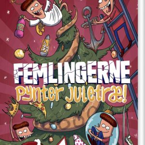 Femlingerne Pynter Juletræ - Mikael Wulff - Bog