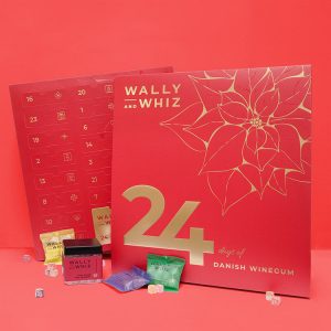 Julekalender vingummi Rød 2024 - Wally & Whiz