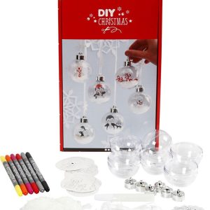 Julekugler Med Indvendig Pynt - Diy Christmas