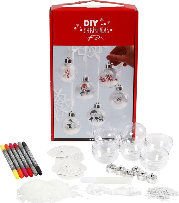 Julekugler Med Indvendig Pynt - Diy Christmas