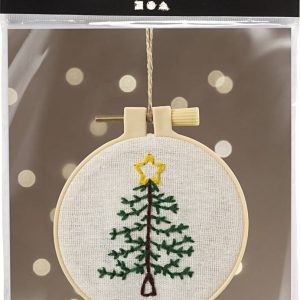 Mini Diy Kit Broderi - Juletræ