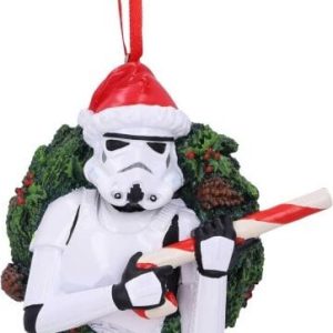 Star Wars Julepynt - Stormtrooper I Julekrans - 10 Cm