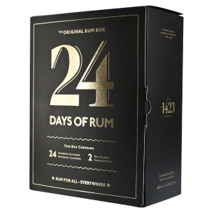 24 Days Of Rum Calendar Black Edition 24x2cl