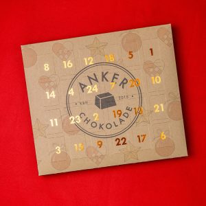 Anker Chokolade julekalender til par