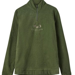 H2O - Fleece - Blåvand II Fleece Half Zip - Army