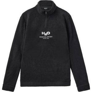 H2O - Fleece - Select Blåvand II Fleece Half Zip - Black/White