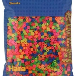 Hama Midi Perler - Neon Mix - 3.000 Stk. - 201-51