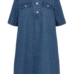 Nümph - Kjole - Nuhaddie Dress - Medium Blue Denim (Levering midt februar)