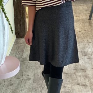 Nümph - Nederdel - Nu Lillypilly Lurex Skirt - Caviar