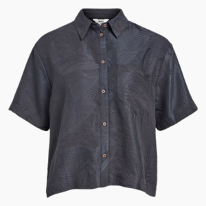 Objhannima S/S Shirt 132 - Black - Object - Sort L