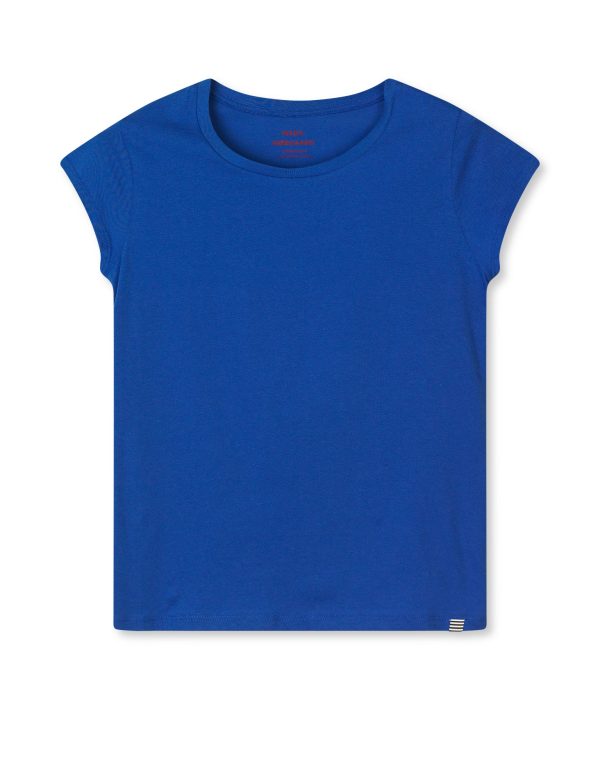 Organic Jersey Teasy t-shirt - Dazzling Blue