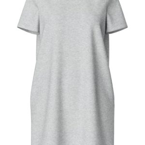 Pieces - PC Chilli Summer SS Sweat Dress - Light Grey Melange