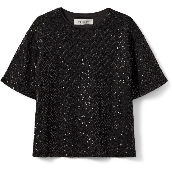 Sofie Schnoor Black T-shirt - Str. 128