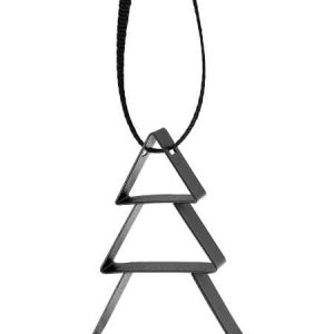 Stelton Figura ornament, juletræ soft black