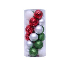 Julekugler 24x - 6 cm