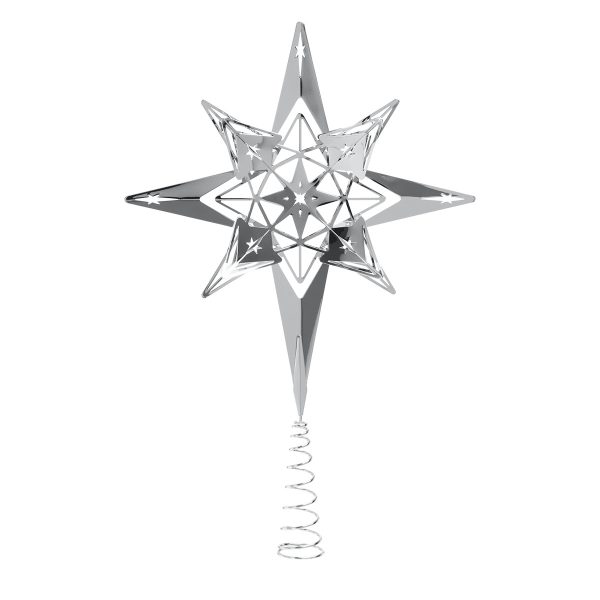Rosendahl - Topstjerne H32 cm forsølvet
