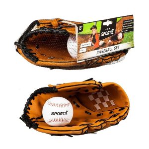 SportX Baseball Glove with Ball