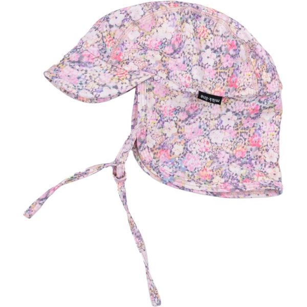 Badehat med Print - Recycled - LILAS - 3-6 MDR.