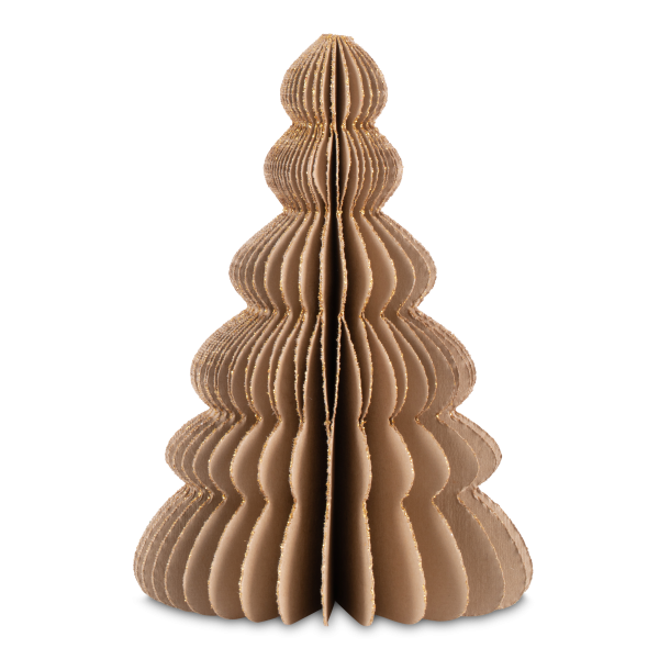 Beige Juletræ 15 cm