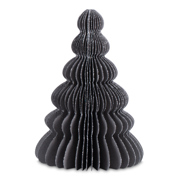 Gråt Juletræ 15 cm