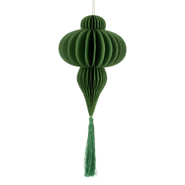 Grøn Chandelier 23 cm.