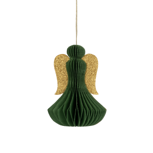 Grøn Engel 7.5 cm.