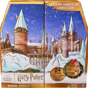 Harry Potter Julekalender - Inkl. Tryllestav Og 3 Figurer