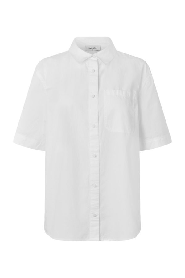 Modström - Skjorte - Maude SS Shirt - Soft White