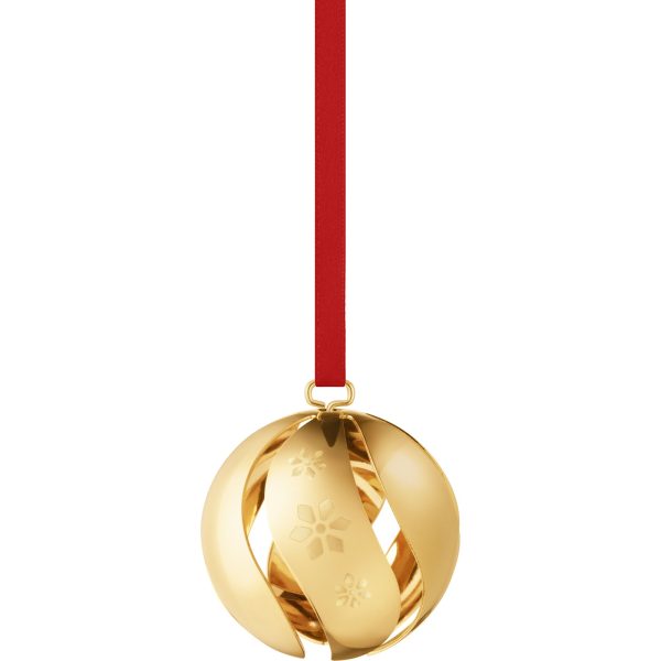 Christmas Collection 2024 Julekugle, guldbelægning