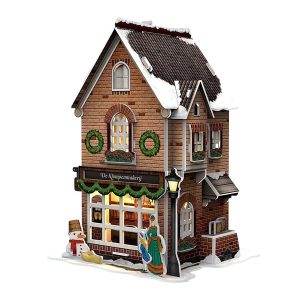 Cubic Fun 3D Puzzle Clog Factory with LED Lighting 3D Puslespil