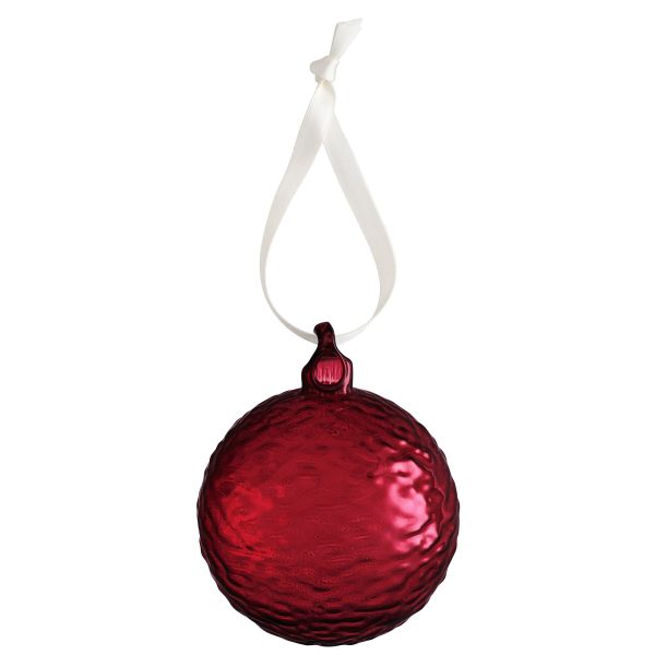 Gry juletræskugler 5 cm, deep red