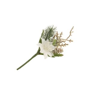 Julegren Med Hvid Julestjerne