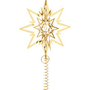 Juletræsstjerne guld stor