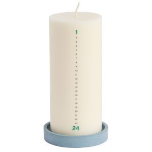 Kalenderlys og holder