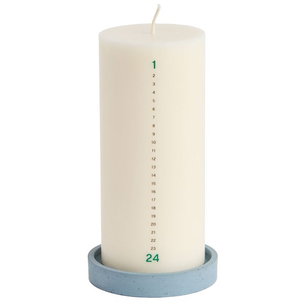 Kalenderlys og holder