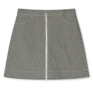 Mads Nørgaard - Nederdel - Hickory Punk Riva Skirt - Black/White