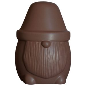 Mister Santa julepynt, 14 cm, maroon