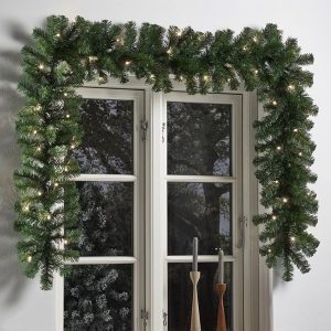 NORDIC WINTER Artificial Fir Garland Mix - 240 cm