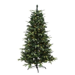 NORDIC WINTER Christmas tree artificial PE/PVC - 140x96 cm - "VIGA" class A