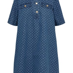 Nümph - Kjole - Nuhaddie Dress - Medium Blue Denim